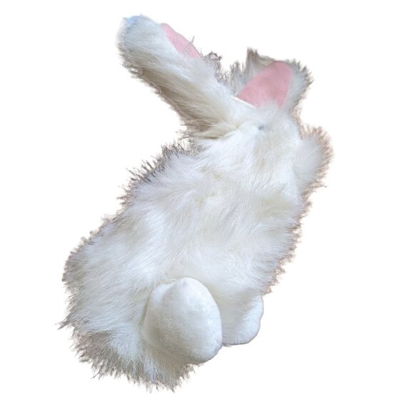 applause Fuzzies bunny Rabbit  Touch of Spring plush toy white pink 7.5  in - Picture 9 of 14